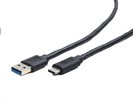 CABLEXPERT Kabel USB 3.0 AM na Type-C kabel (AM/CM), 1,8m, černý