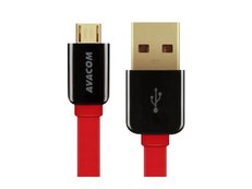 AVACOM MIC-120R kabel USB - Micro USB, 120cm, červená