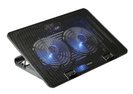 EVOLVEO A101, chladicí podstavec pro notebook, pro ntb až 17", 2x ventilátor, regulace otáček, posvícení, USB