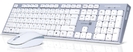 CONNECT IT Combo bezdrátová klávesnice + myš, 2,4GHz, USB, CZ + SK layout, šedo-bílá