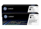 HP 201X 2-pack High Yield Black Original LaserJet Toner Cartridges (CF400XD)