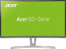 Acer LCD ED273Awidpx 27'' LED Curved/1920x1080/100M:1/4ms/250nits/DVI/HDMI/DP/Acer EcoDisplay/Silver