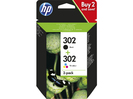 HP X4D37AE 302 Ink Cartridge Combo 2-Pack