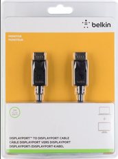 Belkin kabel DisplayPort 1.2. M/M přenos 4K videa- 3 m, blistr
