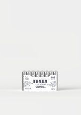 Tesla AAA SILVER+ alkalická, 24 ks fólie, ND