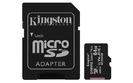 KINGSTON 64GB microSDXC CANVAS Plus Memory Card 100MB read - UHS-I class 10 Gen 3