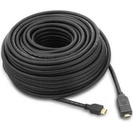PremiumCord HDMI High Speed + Ethernet kabel, zlacené konektory, 20m, int. zesilovač