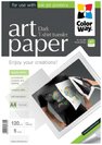 COLORWAY nažehlovací papír/ na  ART/ textil/ 120g/m2, A4/ 5 kusů