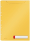 LEITZ Desky velkokapacitní  Cosy A4, neprůhledný PP, 3 ks, teplá žlutá