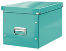 LEITZ Čtvercová krabice  Click&Store, velikost L (A4), ledově modrá