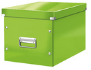 LEITZ Čtvercová krabice  Click&Store, velikost L (A4), zelená