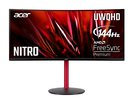 Acer LCD Nitro XZ342CUPbmiiphx 34" VA LED Curved 3440x1440@144Hz DP/1ms/2xHDMI 2.0, 1xDP 1.4, Audio out/repro/ Black/Red