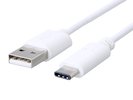 C-TECH kabel USB 2.0 AM na Type-C kabel (AM/CM), 2m, bílý