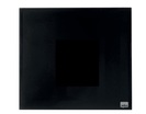 Nobo skleněná tabule, černá, 450x450 mm