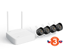 Tenda K4W-3TC - Wireless Video Security Kit 2K (3MP) NVR CCTV 4CH + 4x kamera