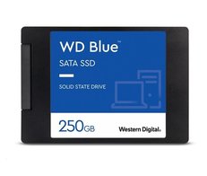 WD BLUE SSD 3D NAND WDS250G3B0A 250GB SA510 SATA/600, (R:555, W:440MB/s), 2.5