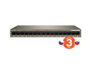 Tenda TEG1016M - 16-port Gigabit Ethernet Switch, 10/100/1000 Mbps, Fanless, Kov