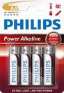 Philips baterie AA PowerLife, alkalická - 4ks