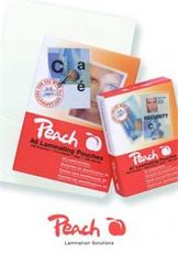 PEACH laminovací folie, Business Card 60x90mm, lesklé, 125mic, 25ks