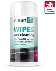 CLEAN IT čisticí ubrousky mokré na plasty 100ks (náhrada CL-29)