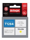 ActiveJet ink cartr. Eps T1284 Yellow S22/SX125/SX425   100% NEW     AE-1284