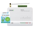 EVOLVEO Sonix - bezdrátový GSM alarm (4ks dálk. ovlád.,PIR čidlo pohybu,čidlo na dveře/okno,externí repro,Android/iPhone) + SIM 