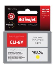 ActiveJet Ink cartridge Canon CLI-8 Yellow WITH CHIP - 14 ml     ACC-8Y