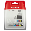 Canon cartridge CLI-551 C/M/Y/BK Multi Pack / 4x7ml